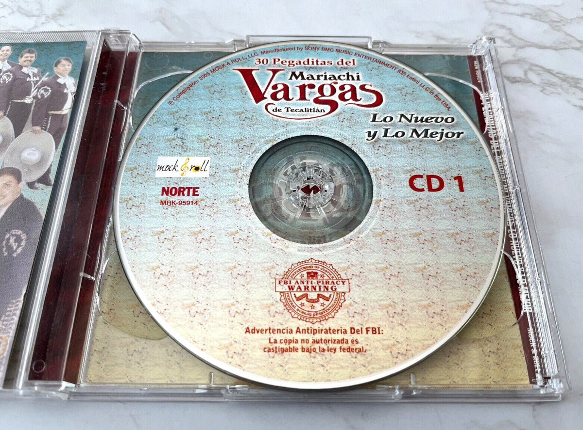 Mariachi Vargas De Tecalitlan – 30 Pegaditas Lo Nuevo Y Lo Mejor (2005)