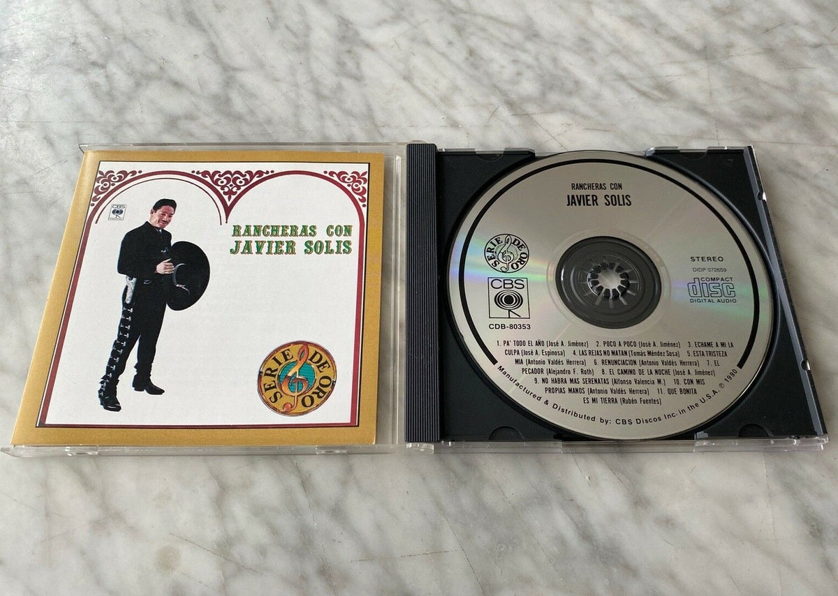 Javier Solis – Rancheras Con Javier Solis (1990)