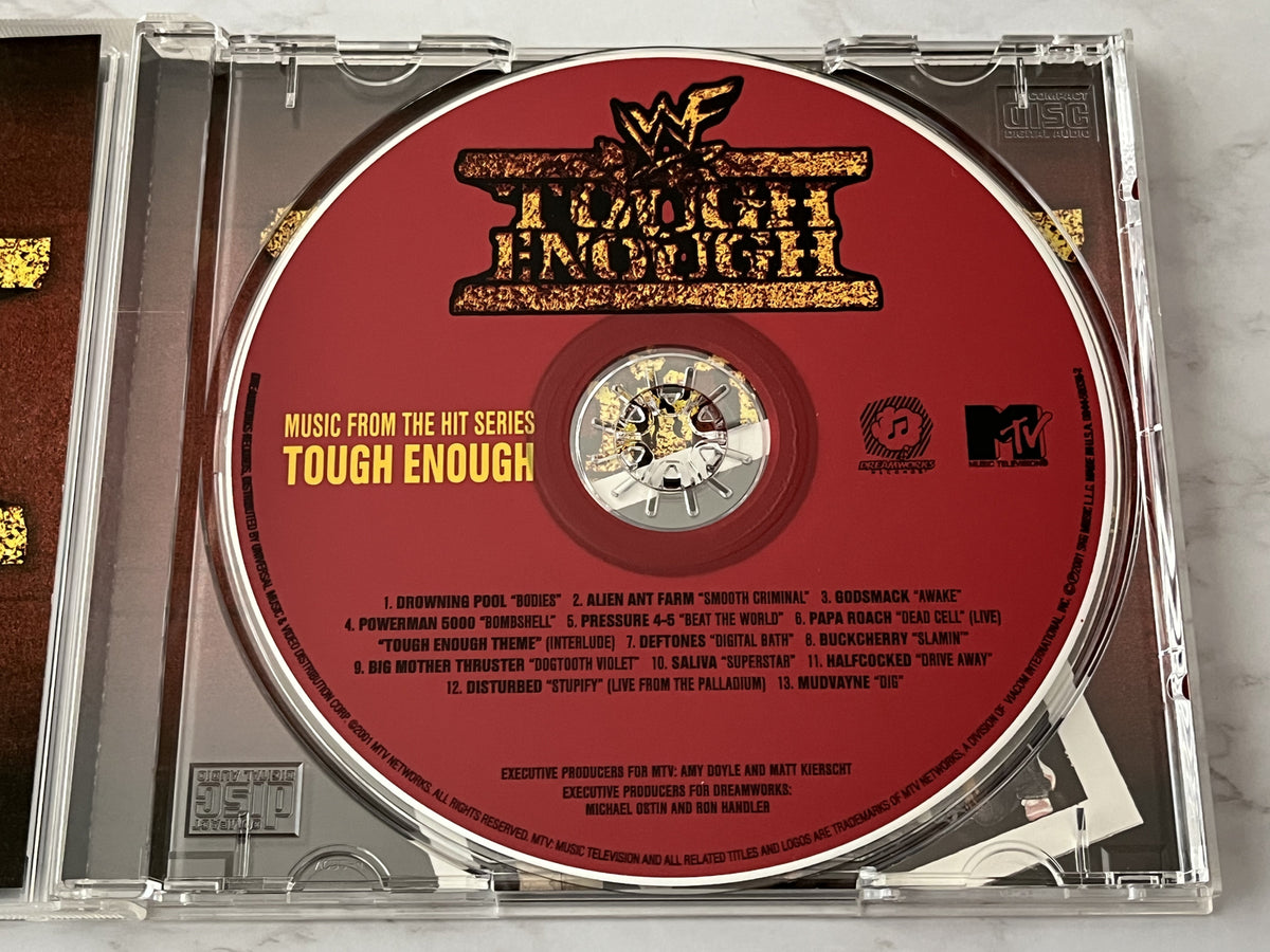 Deftones, Disturbed, Drowning Pool, Mudvayne, Papa Roach, Various – Tough Enough Music From The Hit Series (2001) [ORIGINAL USA PRESS]