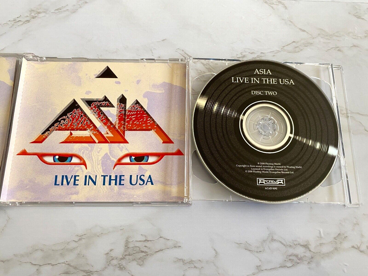 Asia – Live In The USA (2008) [UK PRESS]