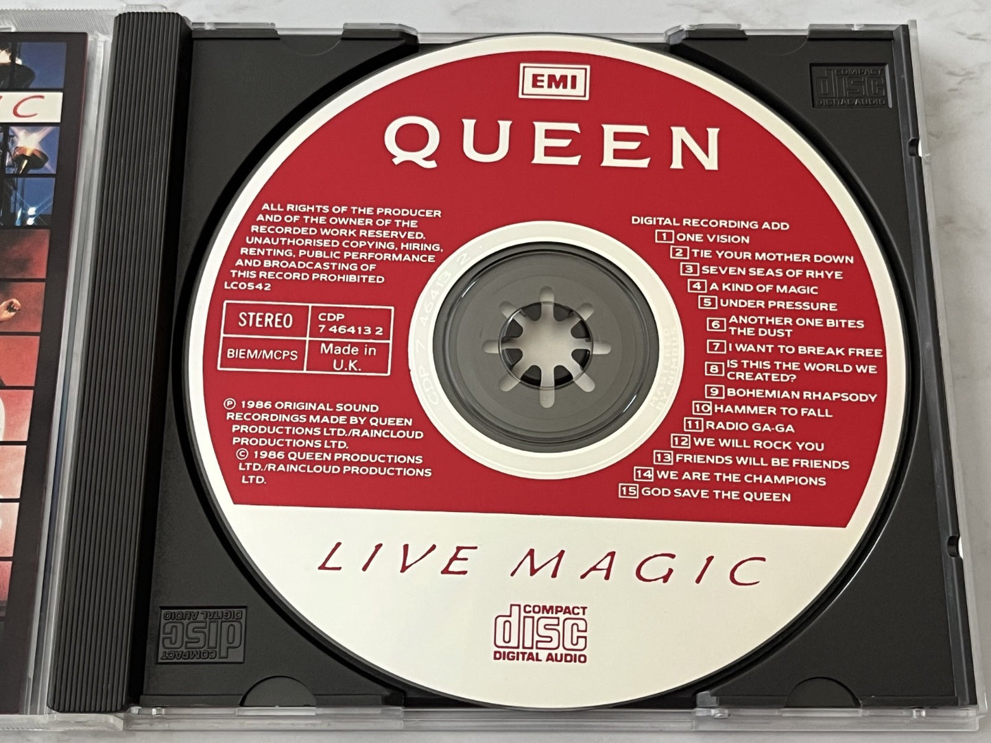 Queen – Live Magic (1986) [UK PRESS]