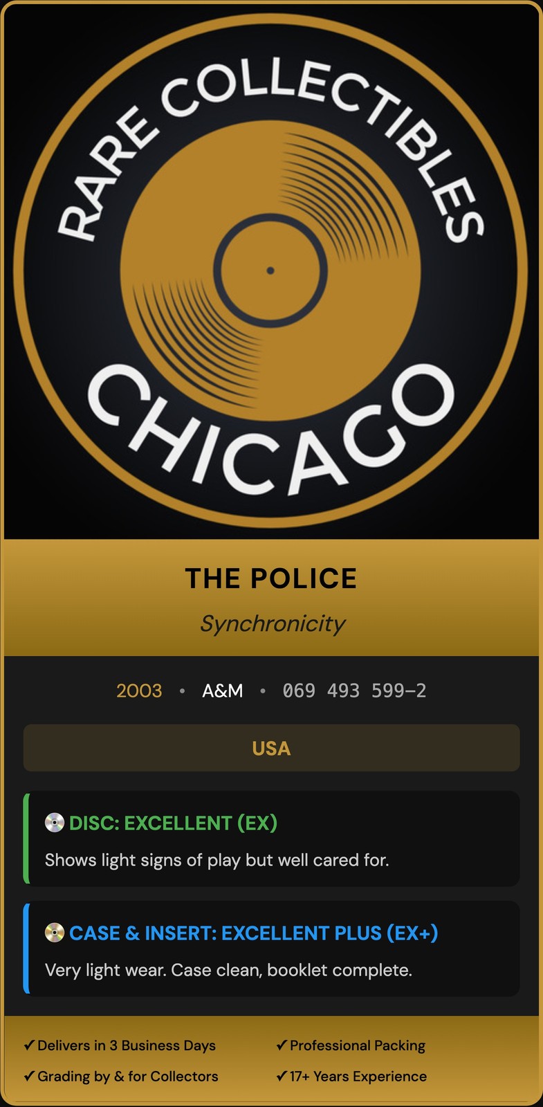 The Police – Synchronicity (Digipak) (2003)