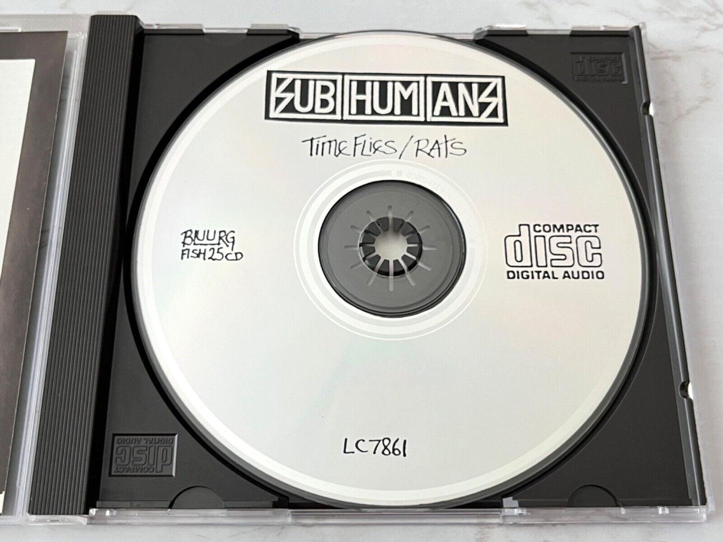 Subhumans – Time Flies / Rats [UK PRESS]