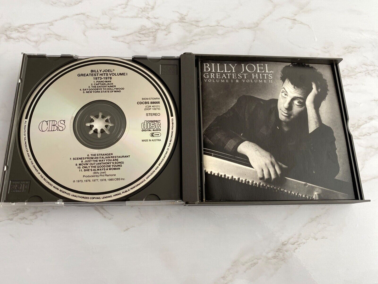 Billy Joel – Greatest Hits Vol. 1 & Vol. 2 [DADC PRESS]