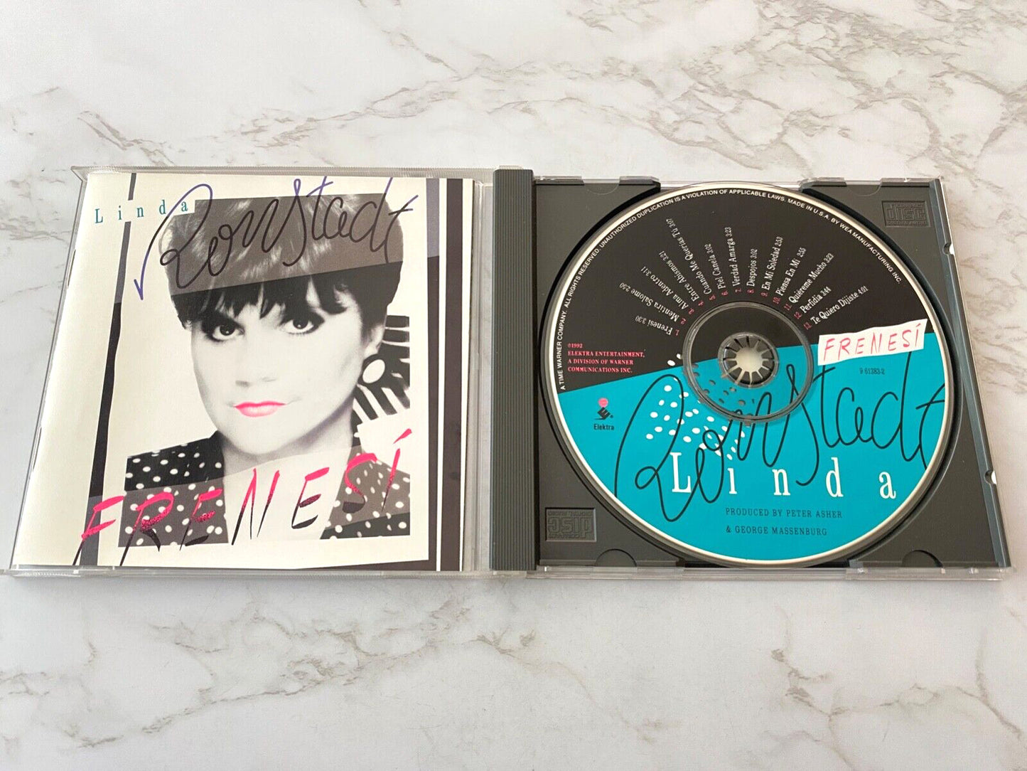 Linda Ronstadt – Frenesi (1992) [ORIGINAL USA PRESS]