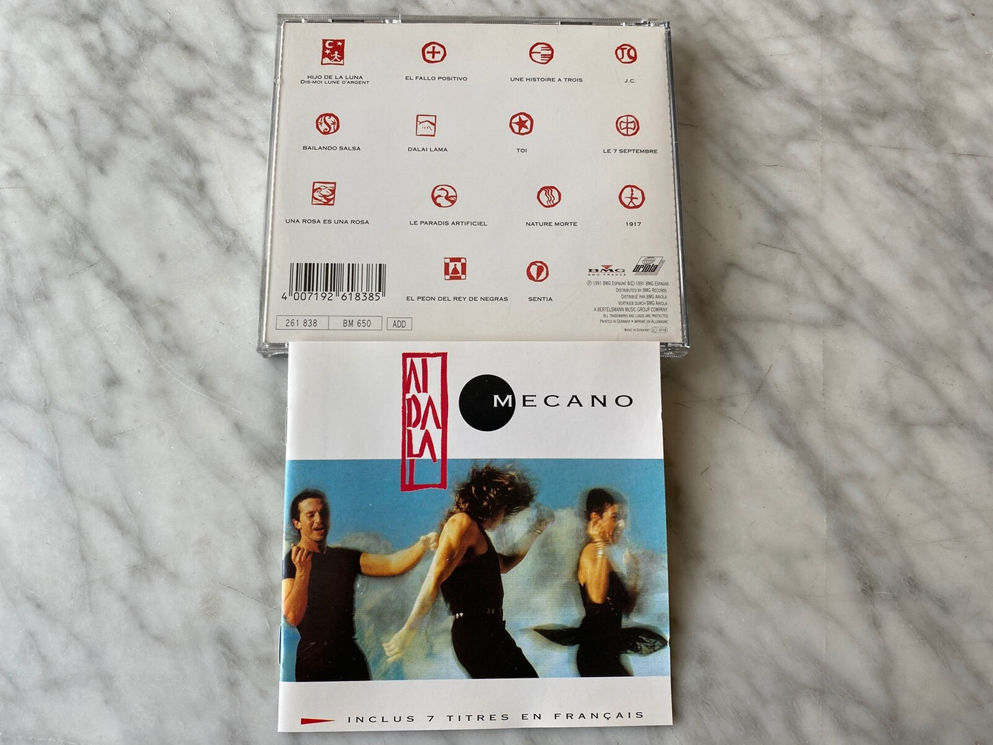 Mecano – Aidalai (1991) [GERMAN PRESS]