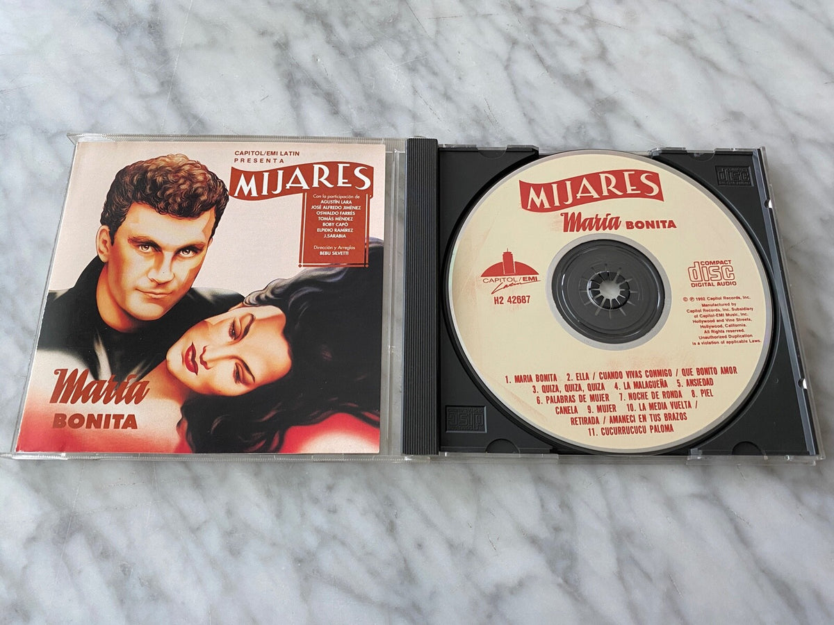 Mijares – Maria Bonita (1992) [ORIGINAL USA PRESS]