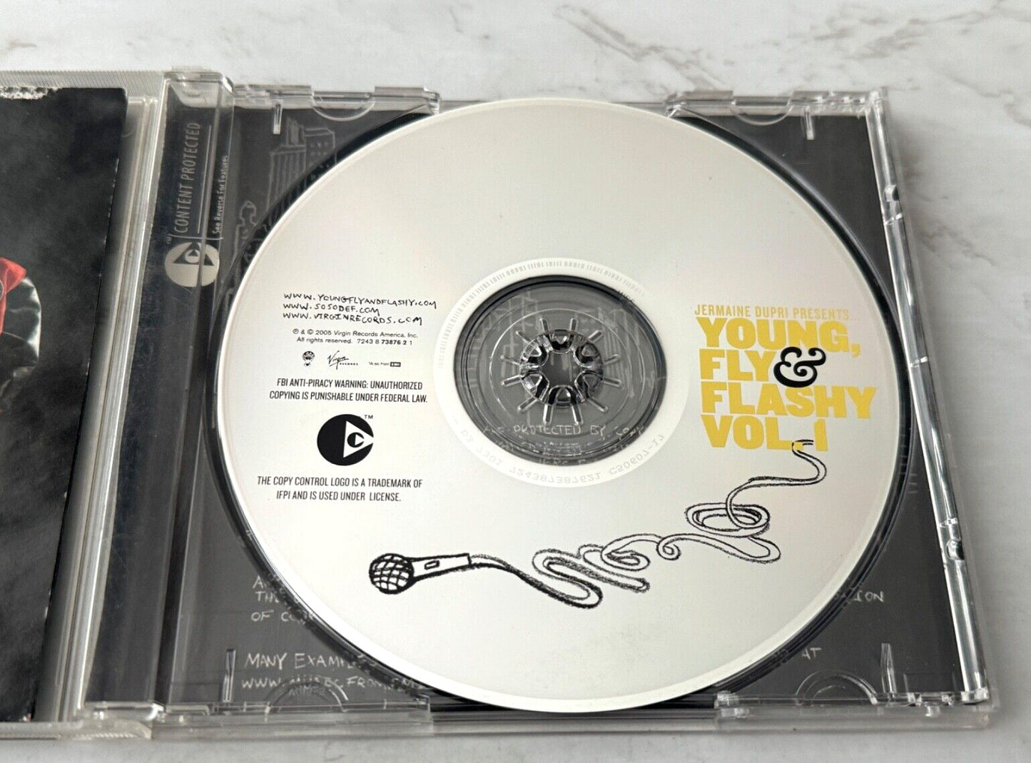 Various, Jermaine Dupri, Young Capone – Young Fly & Flashy Vol. 1 (2005) [ORIGINAL USA PRESS]