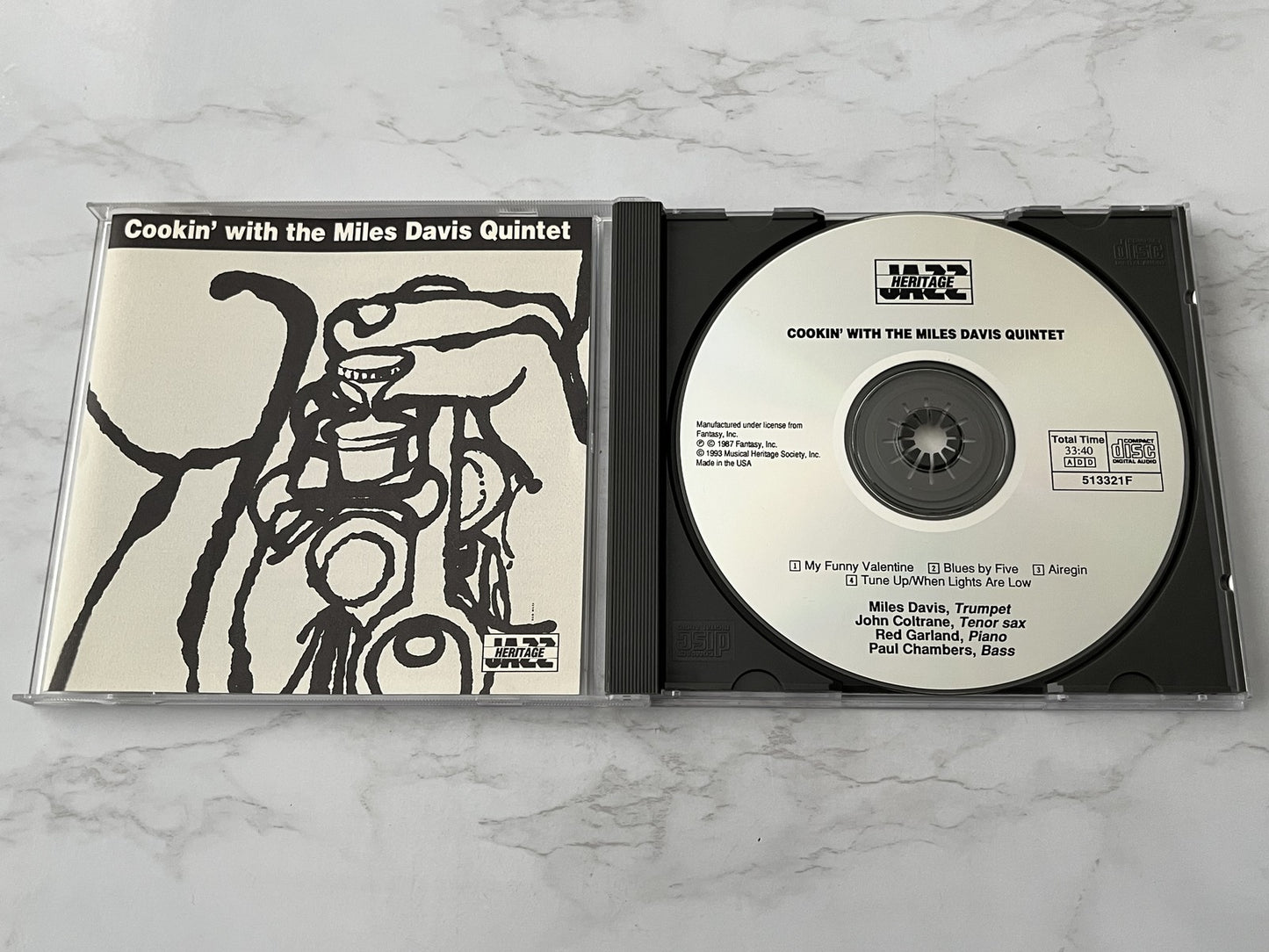 Miles Davis – The Miles Davis Quintet Cookin' With The Miles Davis Quintet (1993) [JVC PRESS]