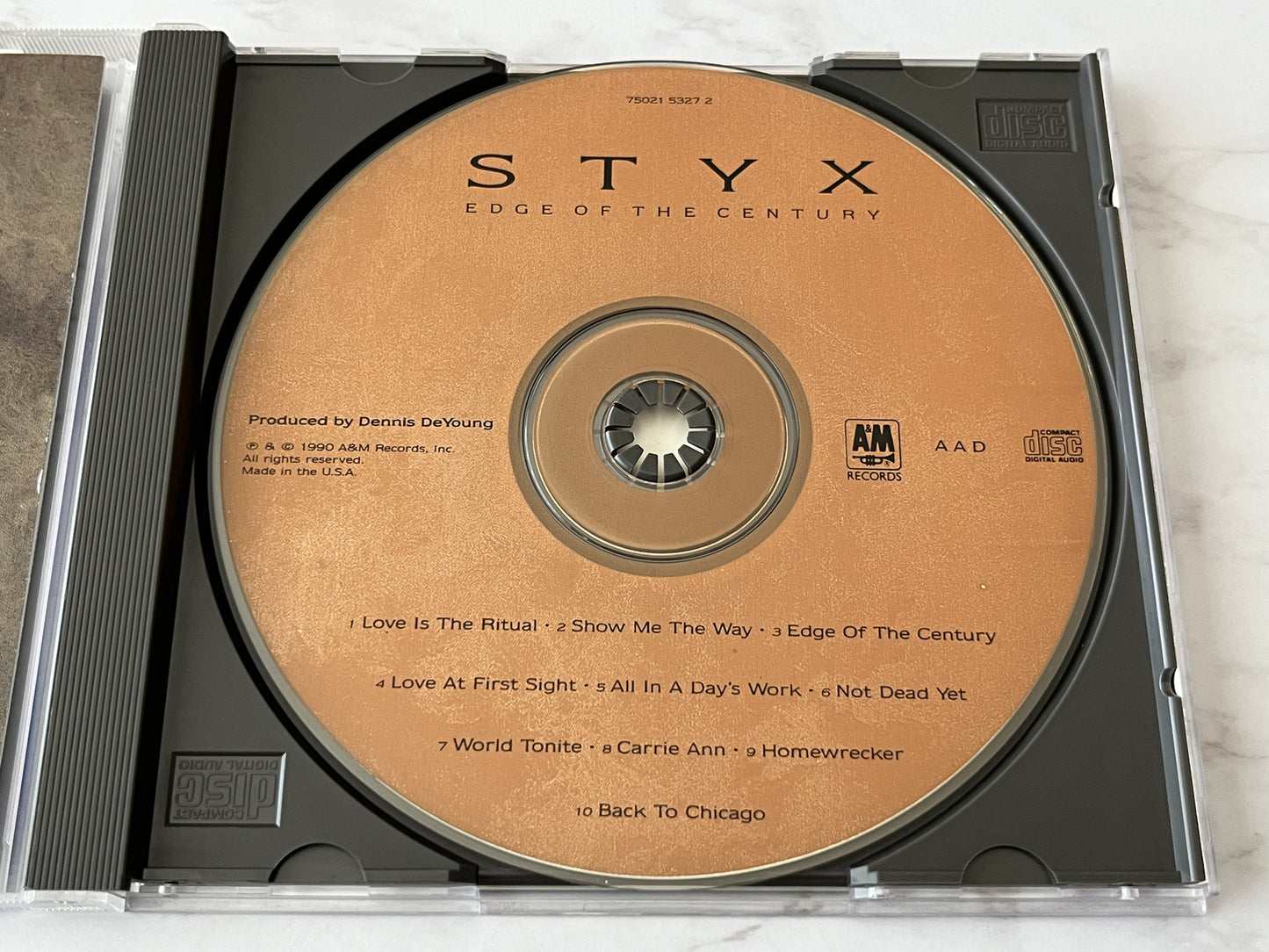 Styx – Edge Of The Century (1990) [ORIGINAL USA PRESS]