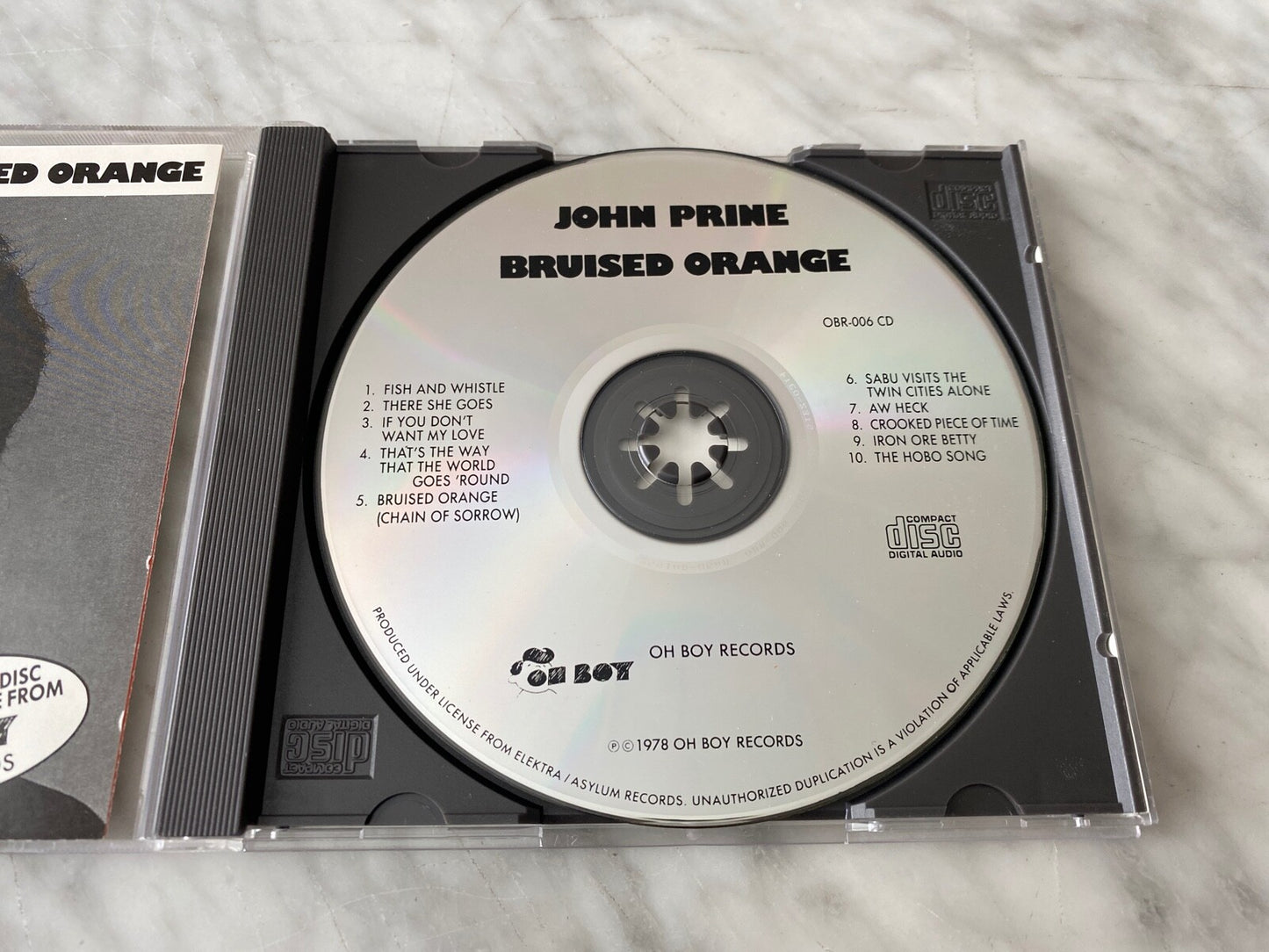 John Prine – Bruised Orange [ORIGINAL USA PRESS]