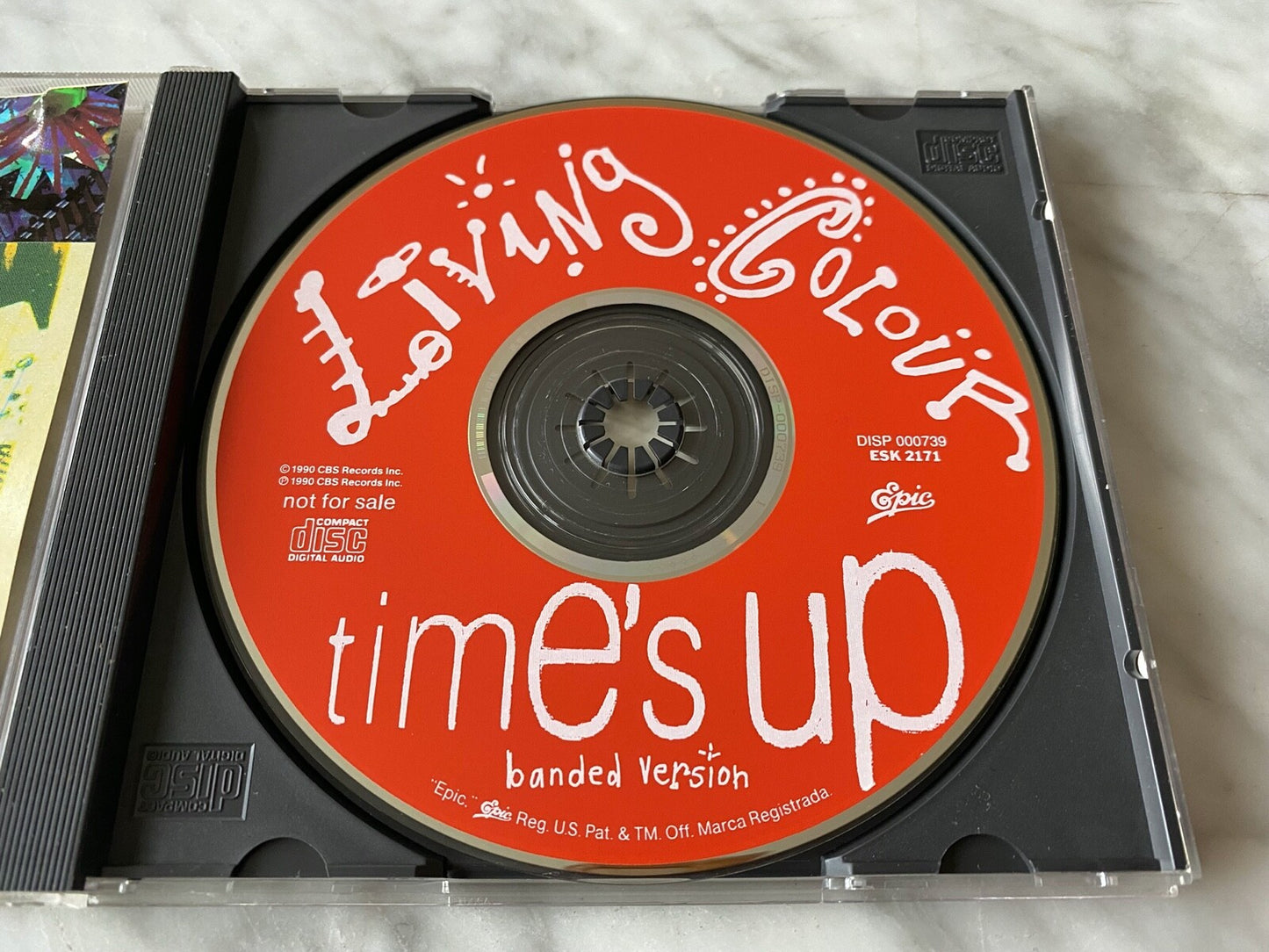 Living Colour – Time's Up Banded Version (Promo) (1990) [ORIGINAL USA PRESS]