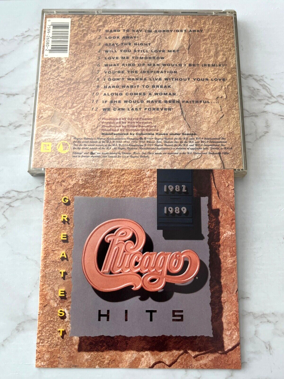 Chicago – Greatest Hits 1982-1989 (1989) [ORIGINAL USA PRESS]