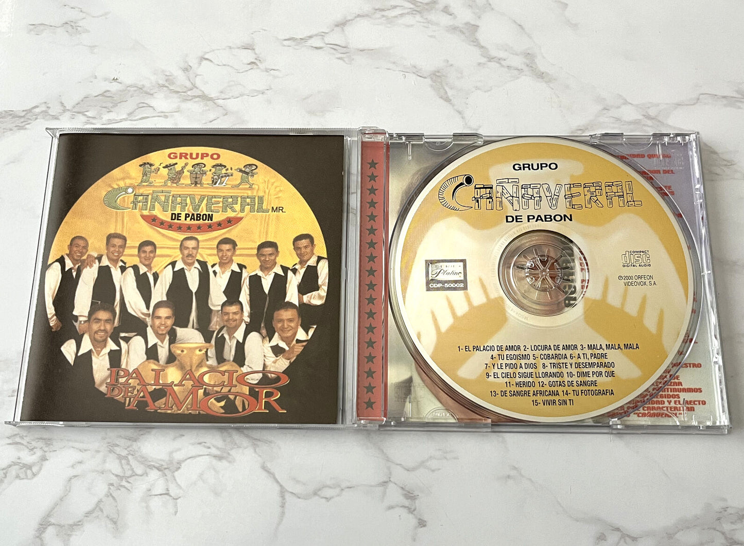 Grupo Cañaveral De Pabon – Palacio De Amor (2000) [ORIGINAL USA PRESS]
