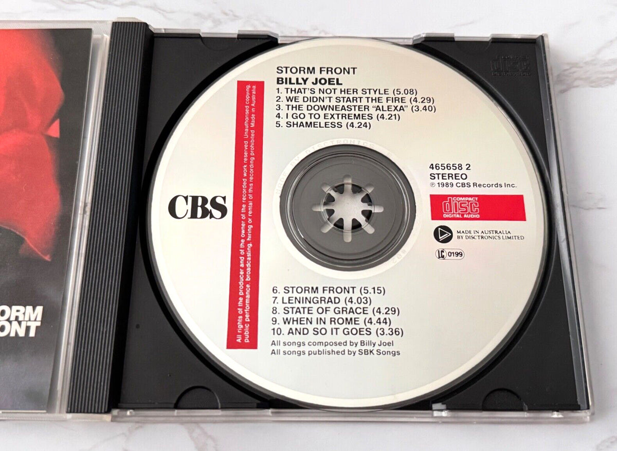 Billy Joel – Storm Front (1989) [AUSTRALIA PRESS]