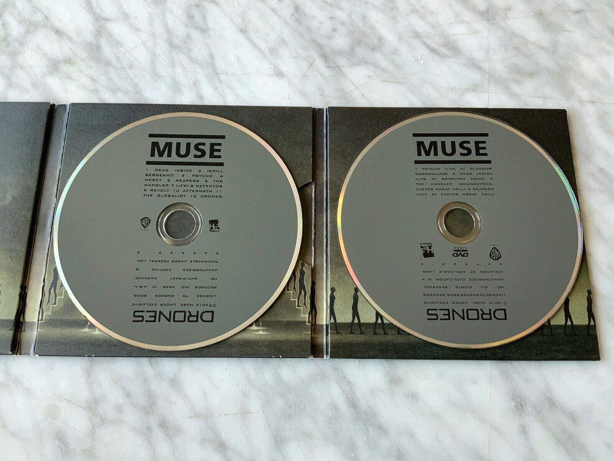Muse – Drones (Deluxe Edition, Digipak, CD/DVD) (2015) [ORIGINAL USA PRESS]