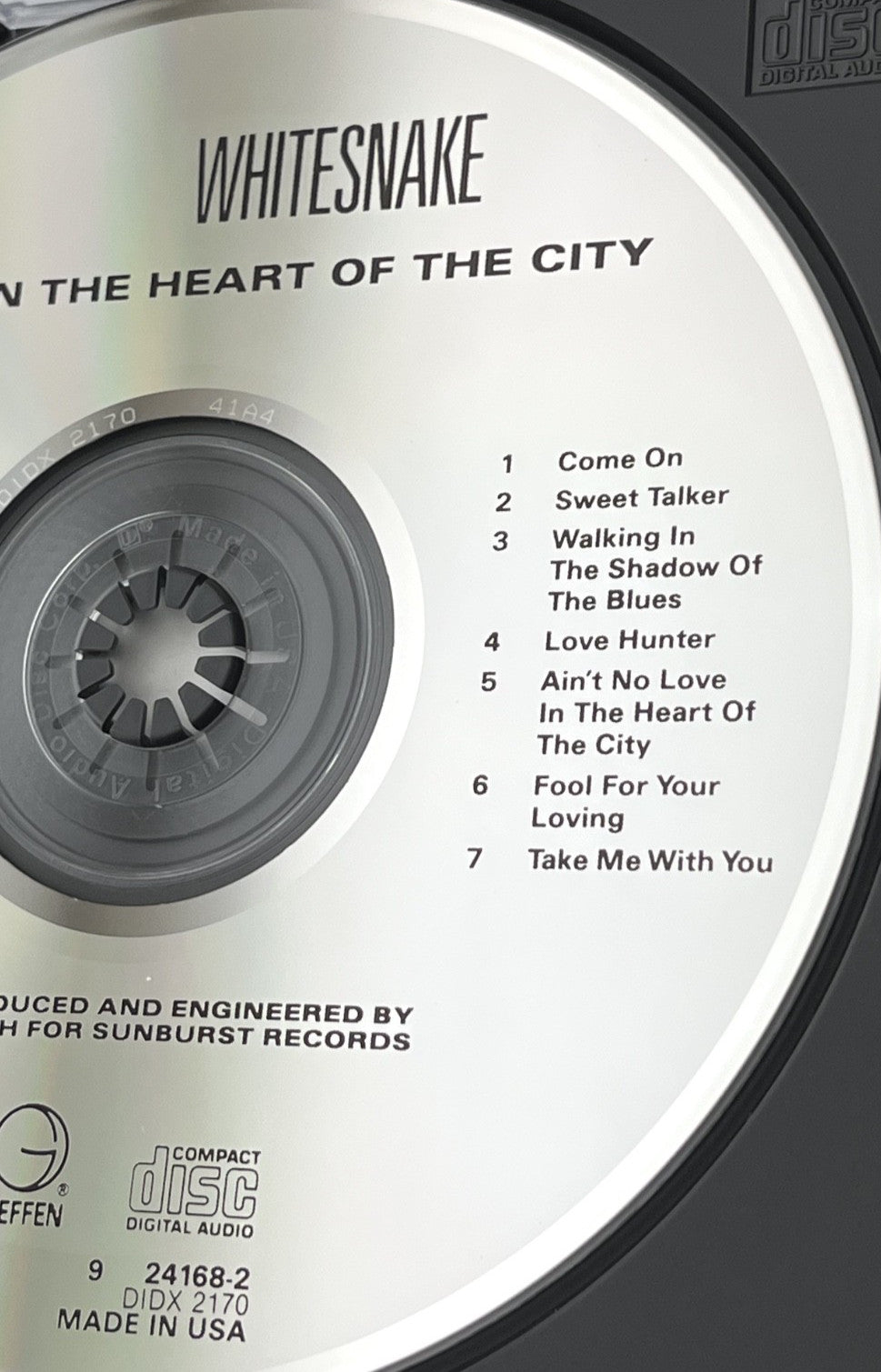 Whitesnake – Live In The Heart Of The City (1987) [DADC PRESS]