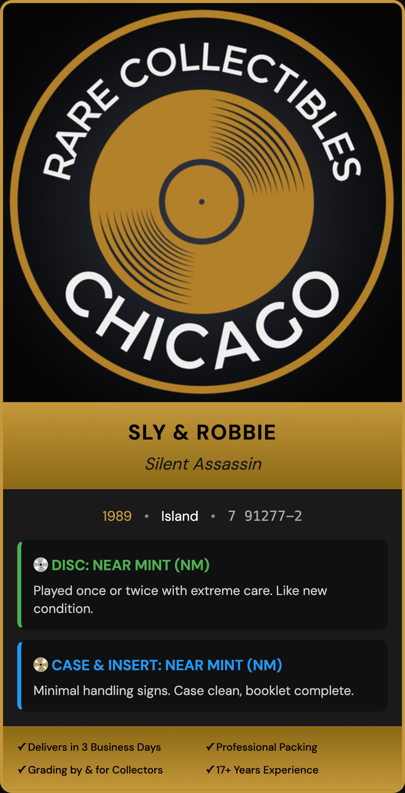 Sly & Robbie – Silent Assassin (1989)