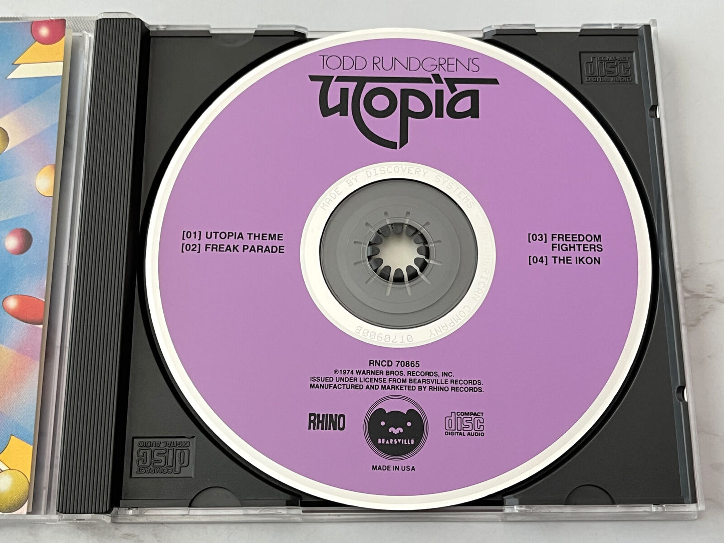 Utopia – Todd Rundgren's Utopia (1987) [ORIGINAL USA PRESS]
