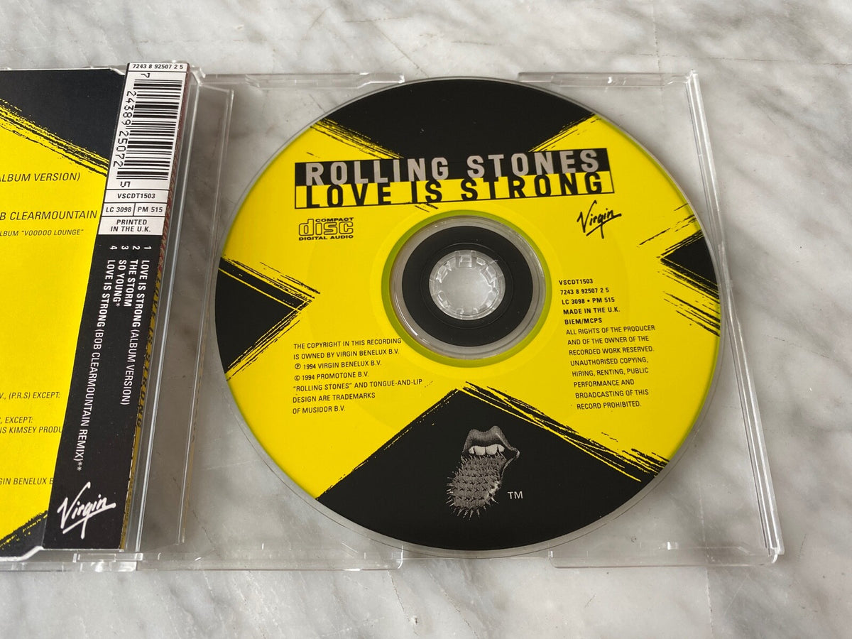 The Rolling Stones – Love Is Strong (1994) [UK PRESS]