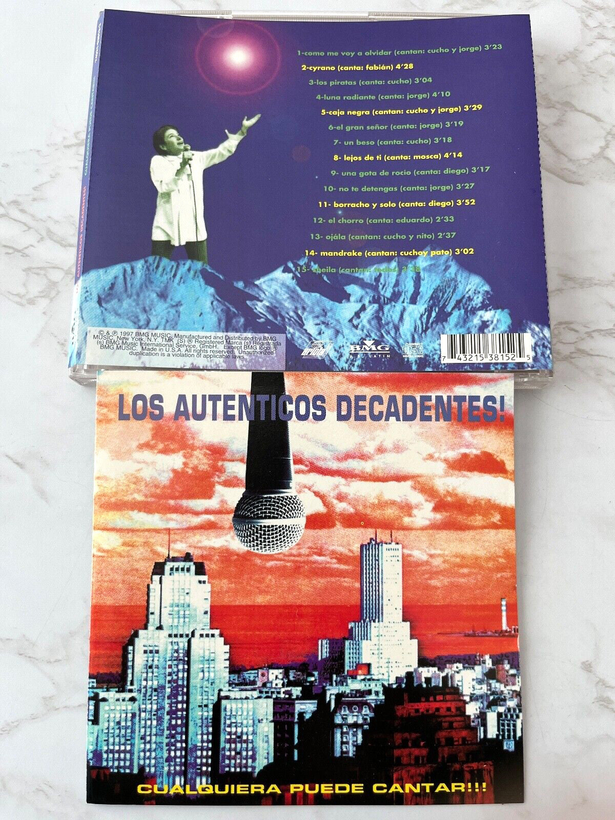 Los Autenticos Decadentes – Cualquiera Puede Cantar (1997) [ORIGINAL USA PRESS]