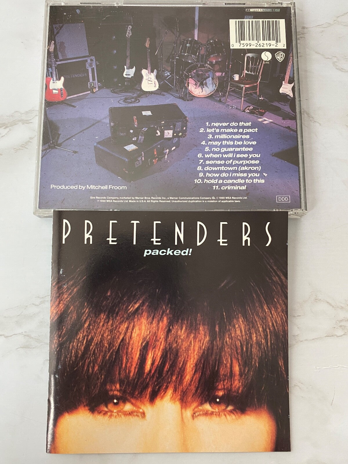 Pretenders – Packed (1990) [ORIGINAL USA PRESS]