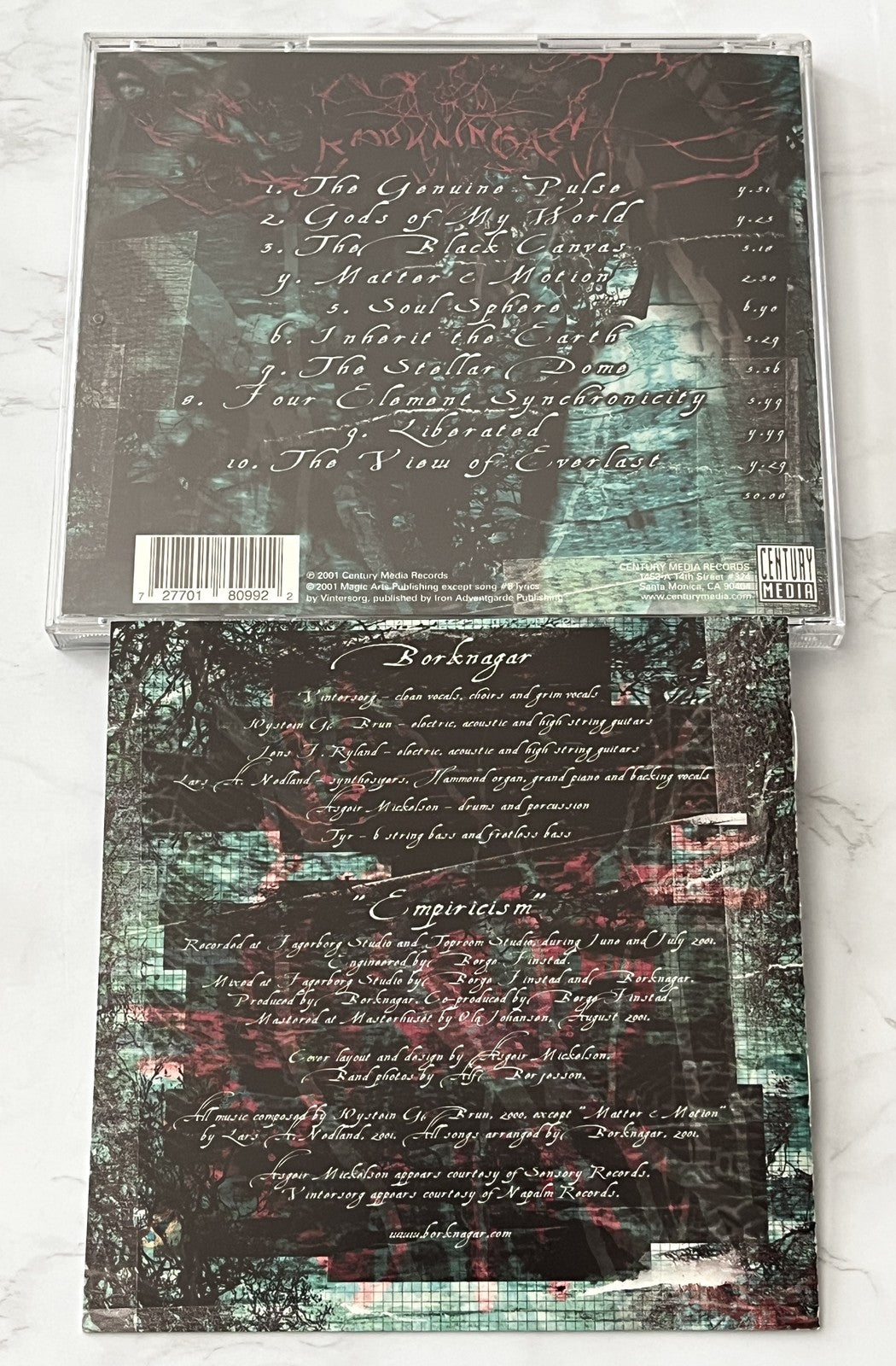 Borknagar – Empiricism (2002) [ORIGINAL USA PRESS]