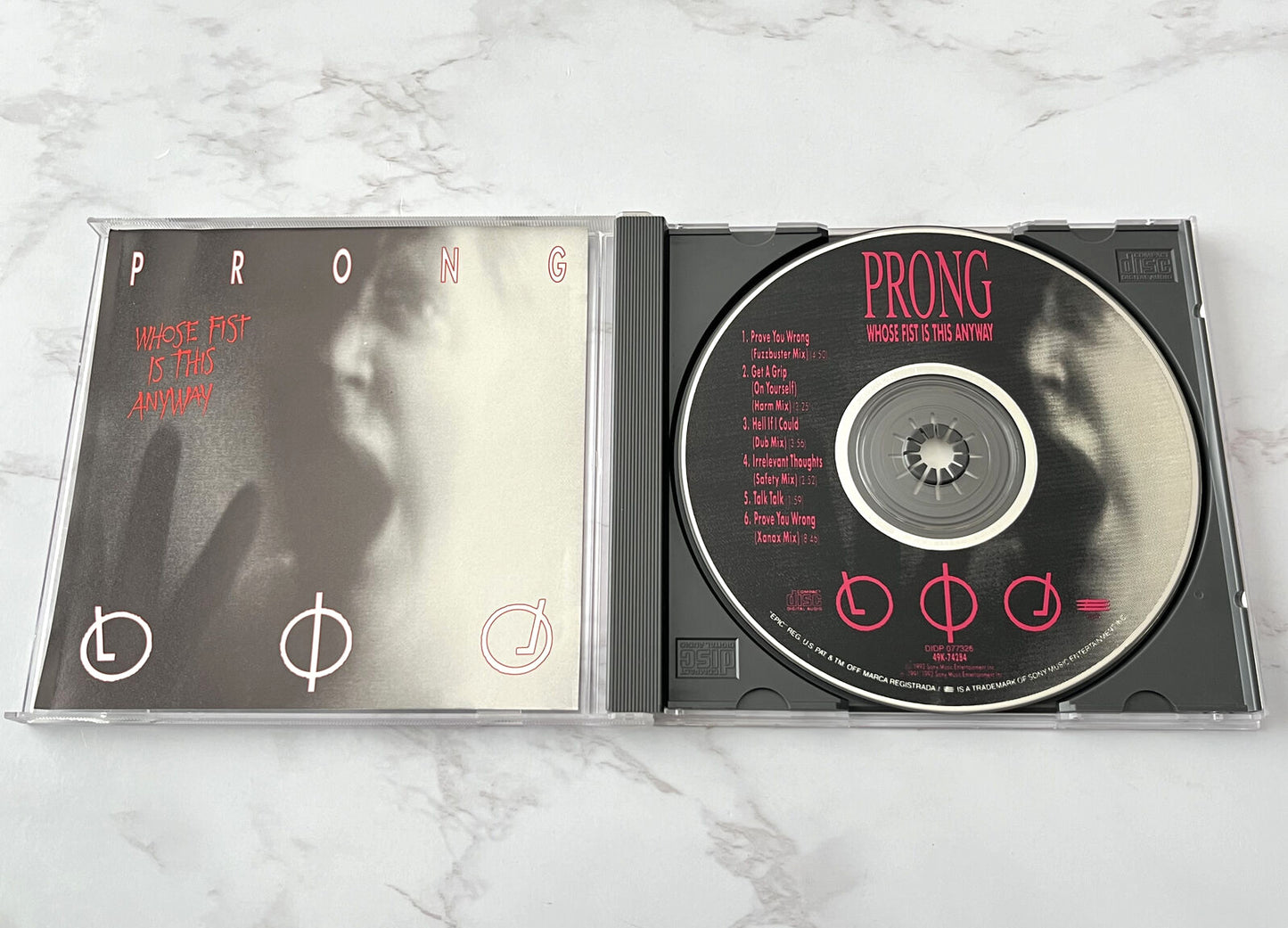 Prong – Whose Fist Is This Anyway (EP) (1992) [ORIGINAL USA PRESS]