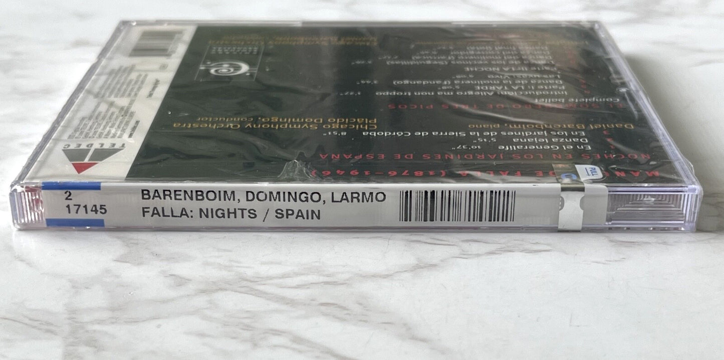 Daniel Barenboim, Falla, Jennifer Larmore, Placido Domingo – Manuel De Falla, Domingo Noches En Los Jardines De España (2000) [UK PRESS]