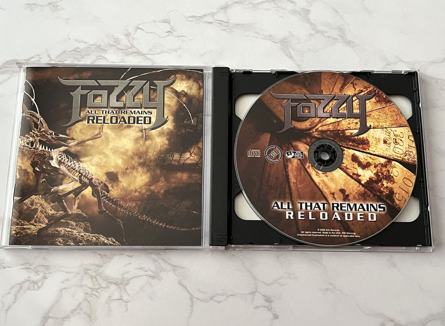 Fozzy – All That Remains Reloaded (CD/DVD) (2008)