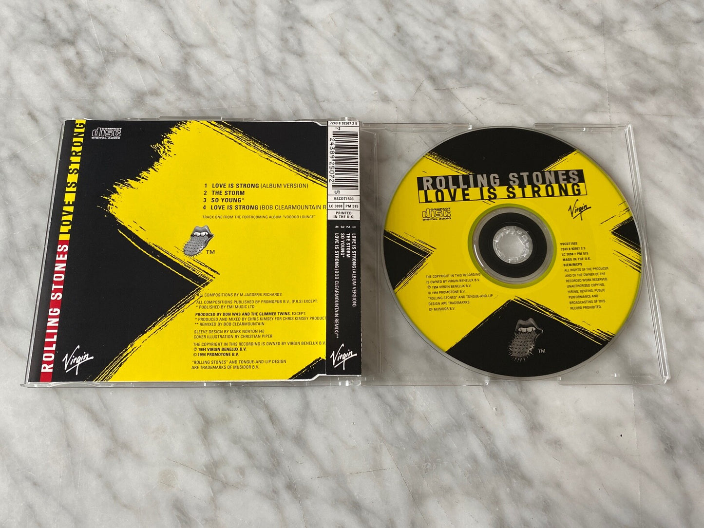The Rolling Stones – Love Is Strong (1994) [UK PRESS]