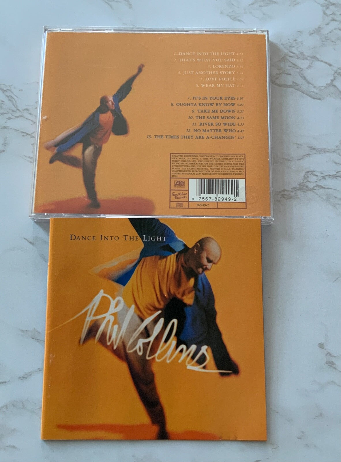 Phil Collins – Dance Into The Light (1996) [ORIGINAL USA PRESS]