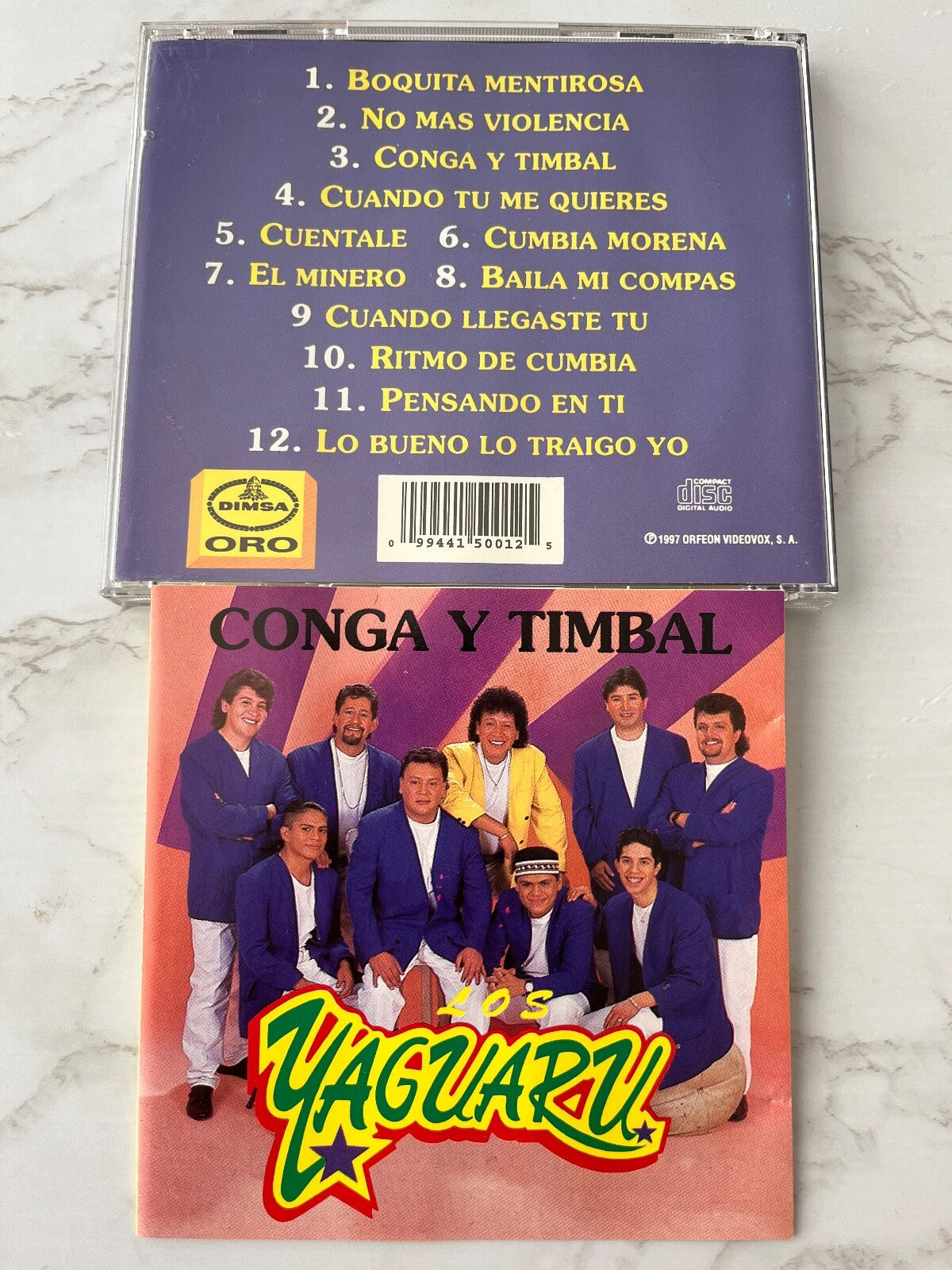 Los Yaguaru – Conga Y Timbal (1997) [ORIGINAL MEXICO PRESS]