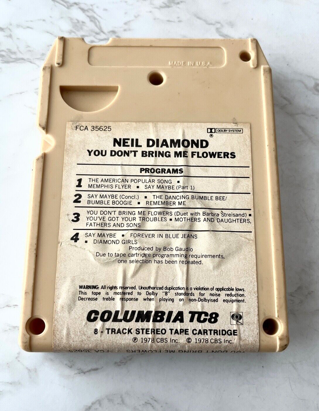 Neil Diamond – You Don't Bring Me Flowers (1978)
