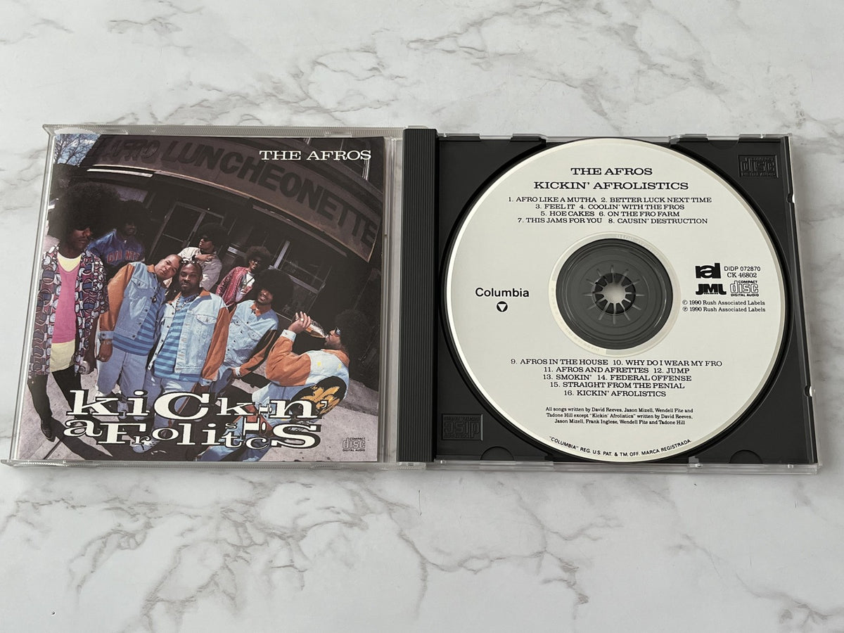 The Afros – Kickin Afrolistics (First Pressing) (1990) [USA 1ST PRESS]