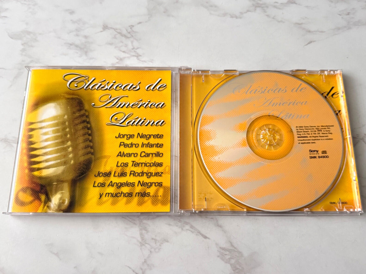 Javier Solis, Jorge Negrete, Leo Dan, Palito Ortega – Clasicas De America Latina (2002)