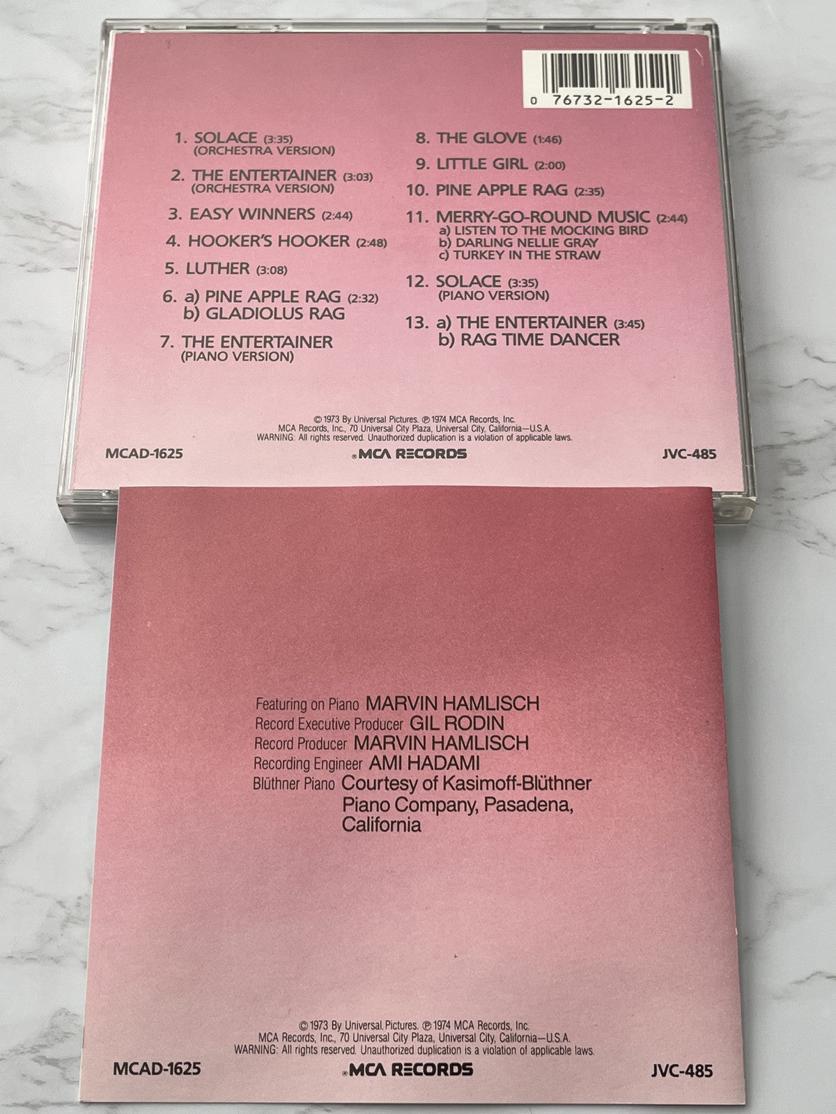 Marvin Hamlisch – The Sting Original Soundtrack (1986) [JAPAN TARGET ERA]