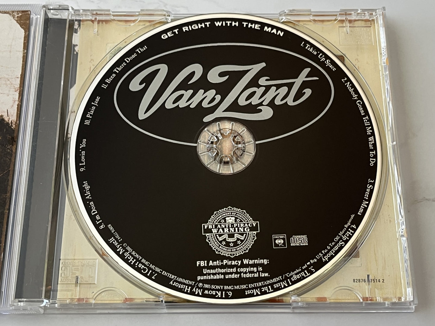 Van Zant – Get Right With The Man (2005) [ORIGINAL USA PRESS]