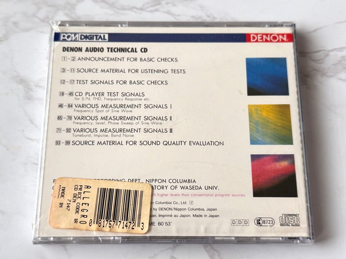Denon Audio Technical (1984) [JAPAN TARGET ERA]