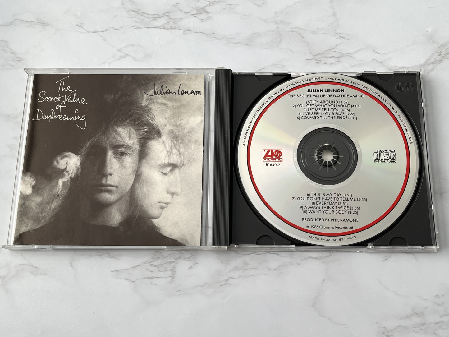 Julian Lennon – The Secret Value Of Daydreaming (Promo) (1986) [JAPAN TARGET ERA]