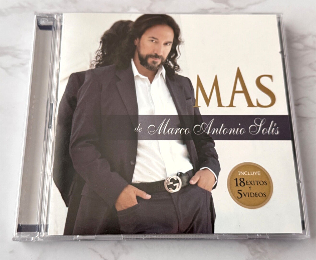 Marco Antonio Solis – Mas (CD/DVD) (2009) [ORIGINAL USA PRESS]