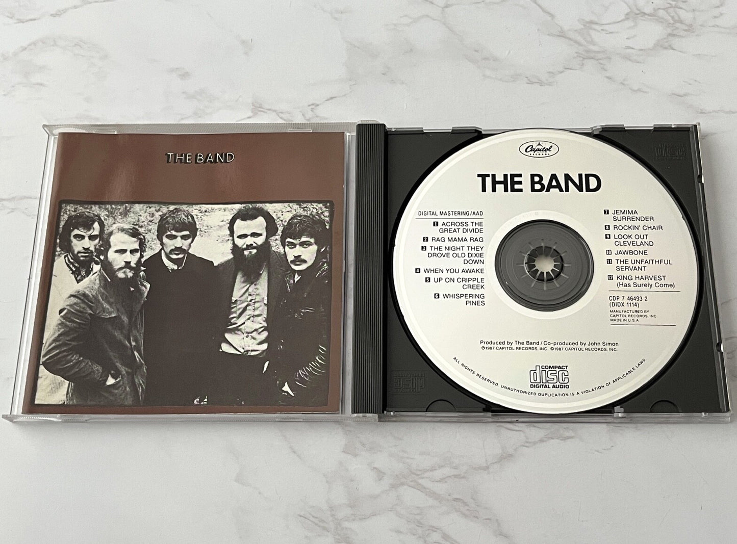 The Band – The Band (1987) [ORIGINAL USA PRESS]