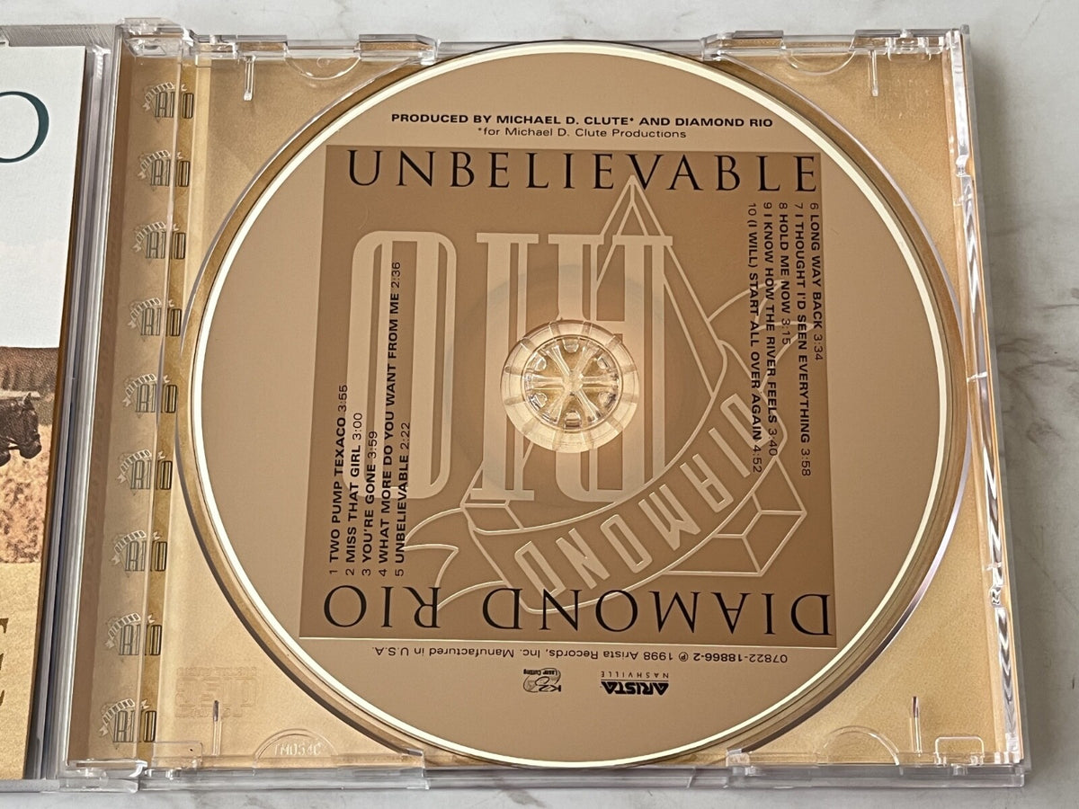 Diamond Rio – Unbelievable (1998) [ORIGINAL USA PRESS]