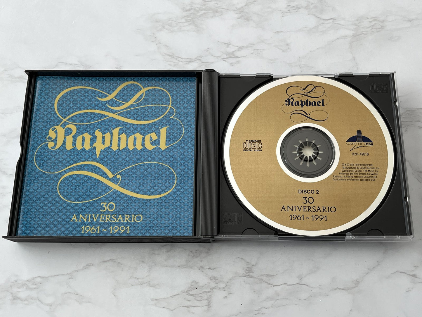 Raphael – 30 Aniversario 1961-1991 (1991) [ORIGINAL USA PRESS]
