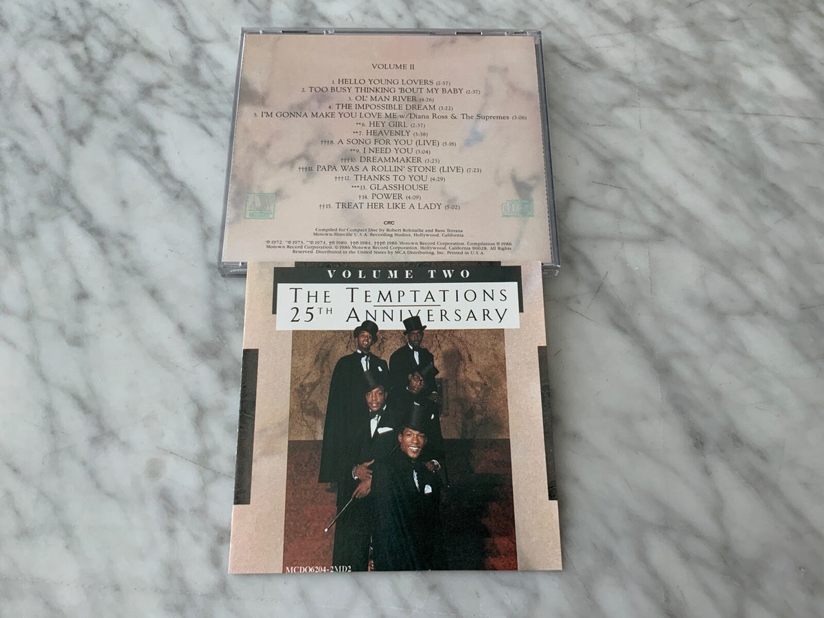 The Temptations – 25th Anniversary Vol. II [DADC PRESS]