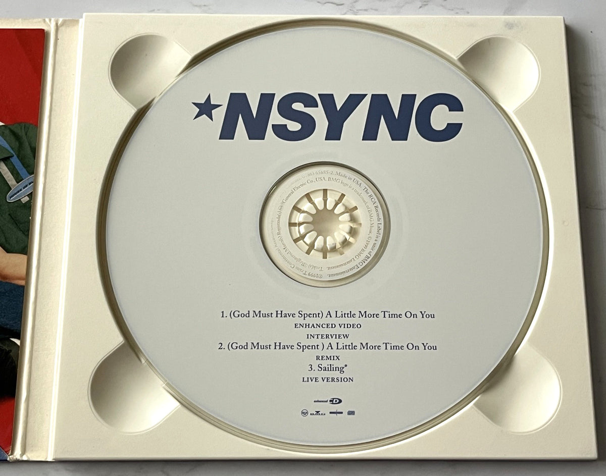 NSYNC – A Little More Time On You (Numbered, Maxi Single, Digipak) (1999)