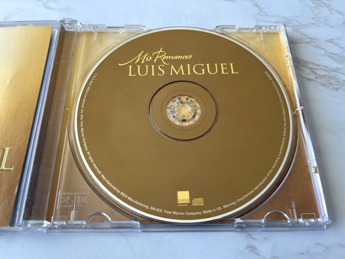 Luis Miguel – Mis Romances (2001) [ORIGINAL USA PRESS]