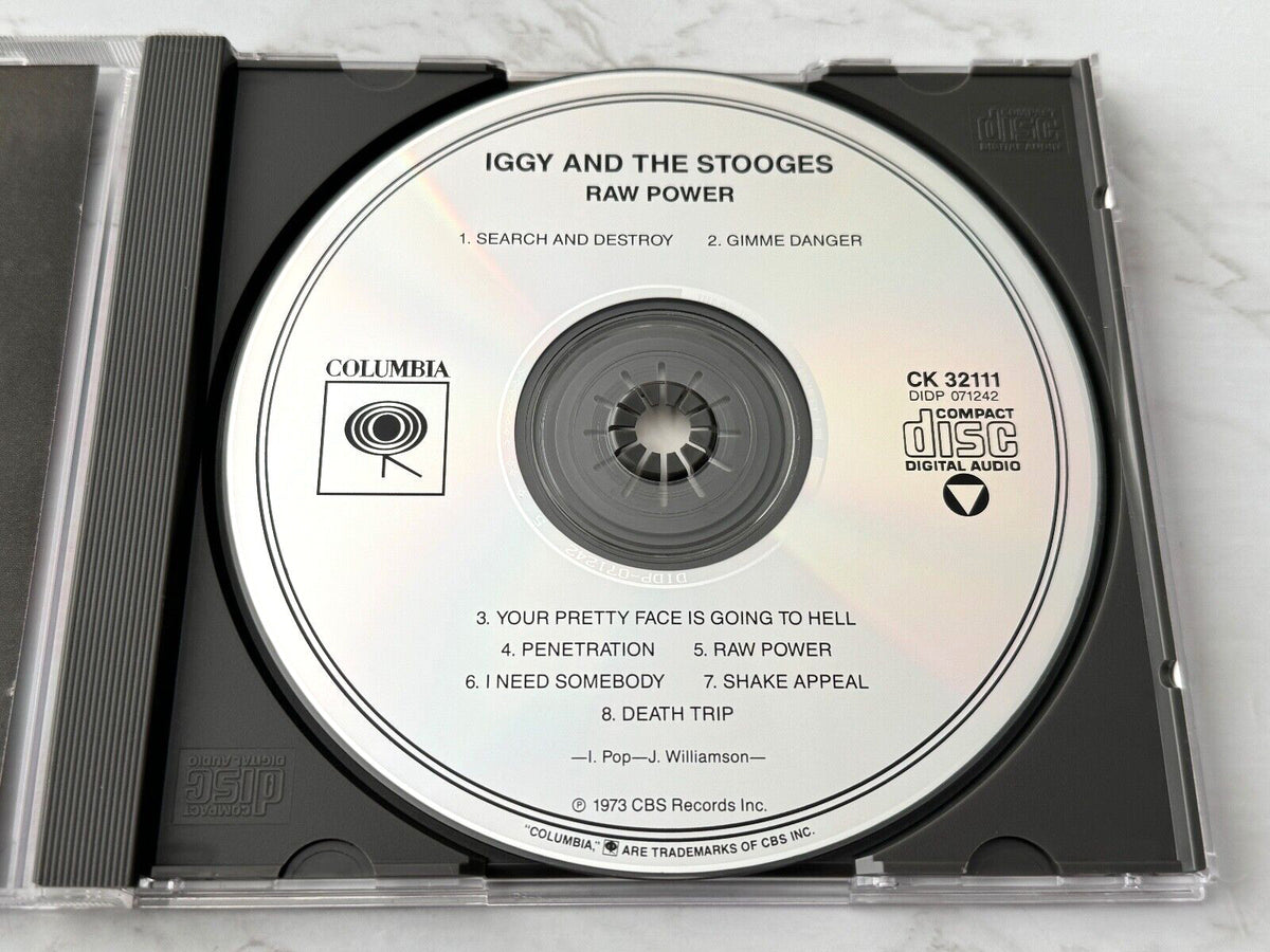 Iggy And The Stooges, Iggy Pop – Raw Power (1988) [ORIGINAL USA PRESS]