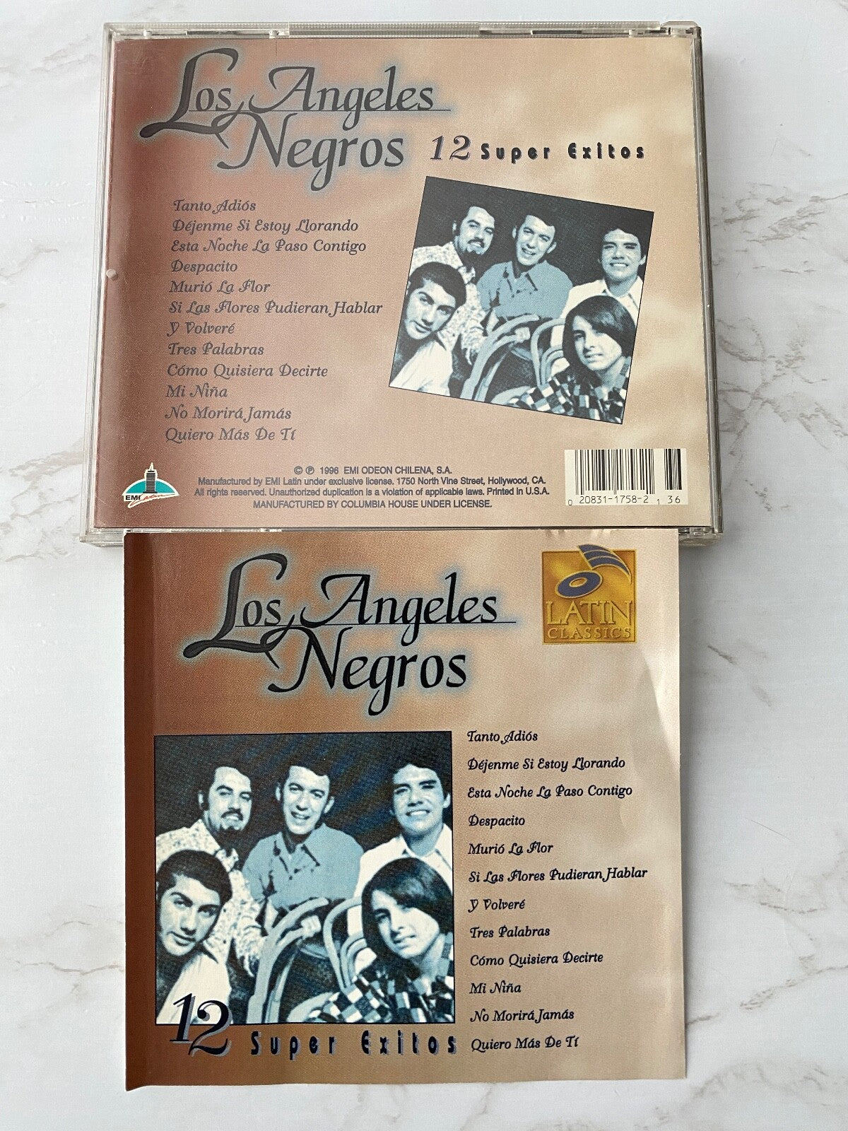 Los Angeles Negros – 12 Super Exitos (1996) [ORIGINAL USA PRESS]