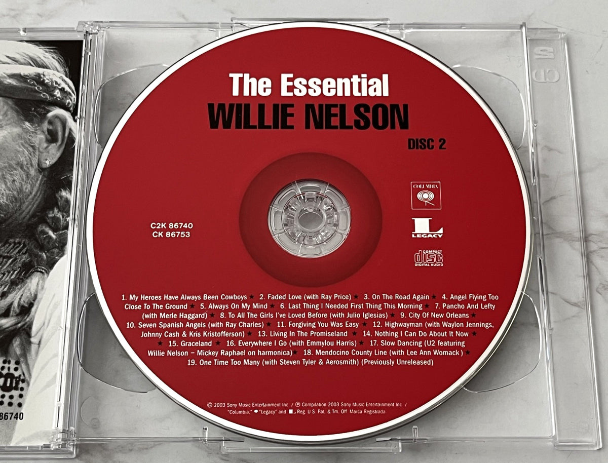 Willie Nelson – The Essential (2003) [ORIGINAL USA PRESS]